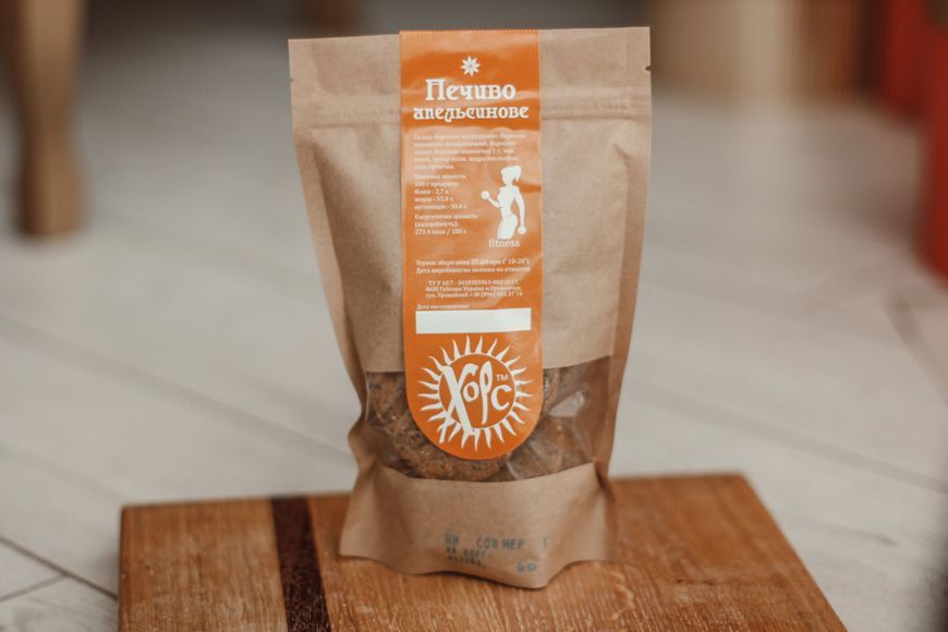 Печиво апельсинове Хорс, 150 г PC-001 фото